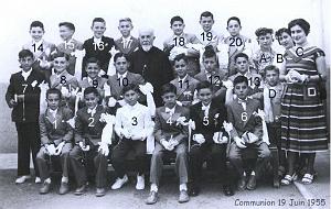 COMMUNIONS LA SENIA 1955